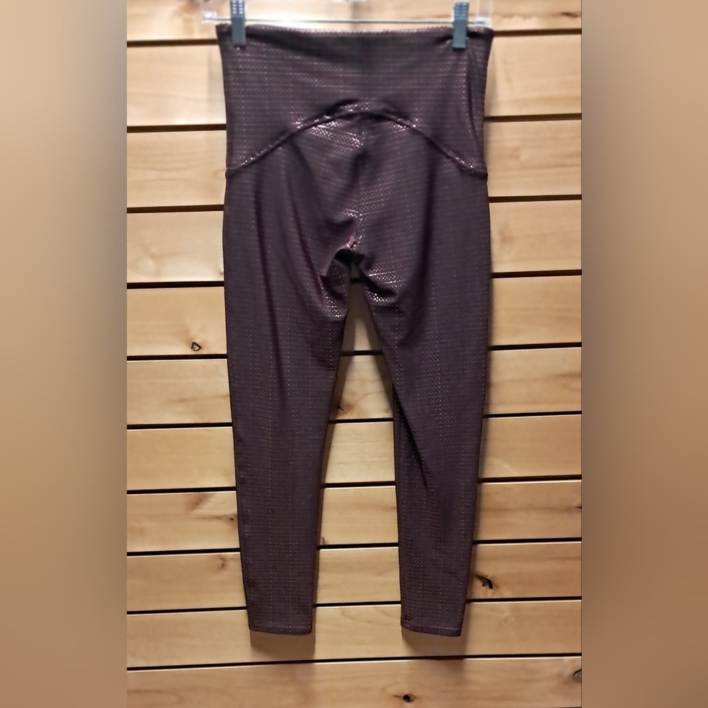 SPANX Metallic Leggings Size M - Picture 3 of 4